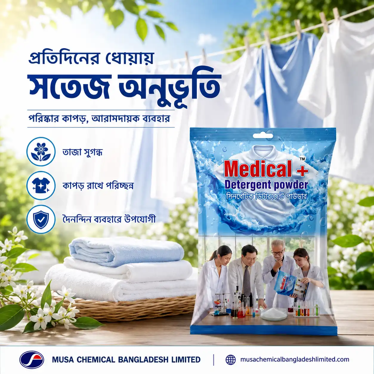 Musa Chemical Bangladesh Limited Detergent